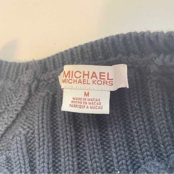 Michael Michael Kors black sweater sz M - Picture 4 of 9